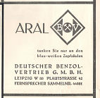 BV advert from 1930s Leipzig map