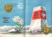 1952 BP booklet of Swiss Alpine Roads