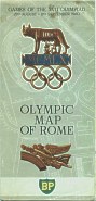 1960 BP Olympic map of Roma