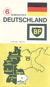 1968 BP section 6 map of West Germany