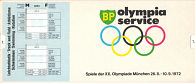1972 BP Olympics slider for recording medal winners