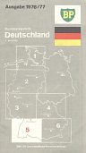 1976 BP sectional map 5 of West Germany