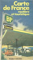 1978 BP Map of France
