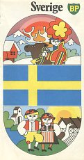 1979 BP Map of Sweden