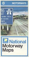 1975 National Motorways map