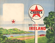early 1950s Caltex atlas of Ireland