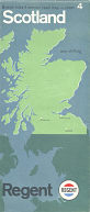 1963 Regent Map of Scotland