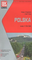 2008 Lukoil map of Poland