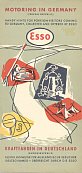 early 1950s Esso motoring guide to Germany
