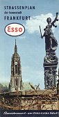 1958 Esso map of Frankfurt