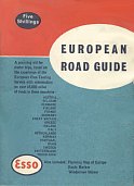 1962 Esso European Road Guide