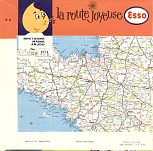 Esso France EP - La Route Joyeuse 8 (rear)