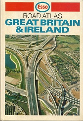 1973 Esso Road Atlas of Great Britain and Ireland