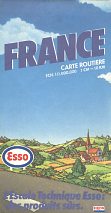 1983 Esso map of France