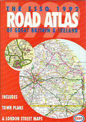 1992 Esso Road Atlas of Great Britain and Ireland