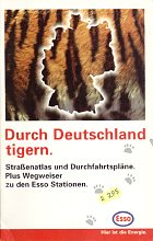 1996 Esso Durch Deutschland tigern atlas (Germany)