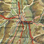 Augsburg from 1933 Esso Plan 6