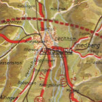 Augsburg from 1934 Esso Plan 6