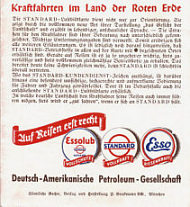 Bottom of rear cover from 1936 Standard Luftbildkarte
