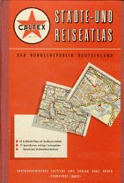 1959 Caltex Stadte-und Reiseatlas of West Germany