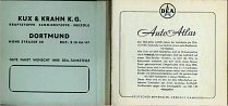 1959 DEA (Kux und Krahn) atlas of West Germany