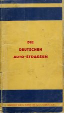 1934 Pinstch Oel atlas of Germany - front