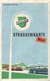 ca1955 Rheinpreussen map of Germany - West