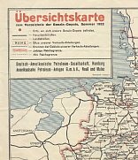 1922 DAPG map of Germany