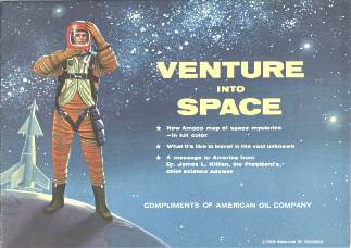 Amoco Space map front cover