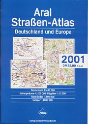 2001 Aral Atlas of Germany