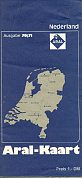 1970 Aral map of the Netherlands