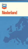 1971 Chevron map of Netherlands