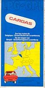 1982 Cargas LPG map of Belgium