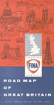 1960 Fina map of Britain