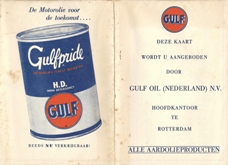 1953 Gulf Flora map (cover)