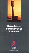1997 HydroTexaco stationsoversigt Danmark