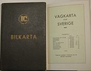 1948 IC Road atlas of Sweden
