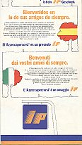 ca1975  Azzeccapercorsi map of Italy