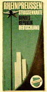ca1964 Rheinpreussen map of Germany