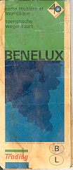 1962 Trading map of Benelux