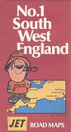1971 Jet map of Southwest England
