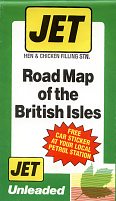 1989 Jet Unleaded map of Britain