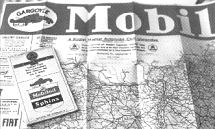 1934 and 1937 Mobiloil/Sphinx maps of Hungary