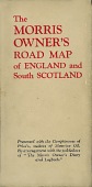 Cover from 1936 Morris/Motorine map of England and South Scotland