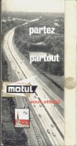 1968 Motul map booklet of France
