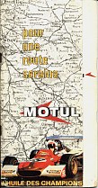 1970 Motul map booklet of France