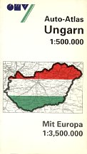 1991 OMV atlas of Hungary