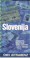 1996 OMV Istrabenz map of Slovenia