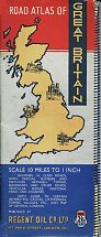 mid 1950s Regent atlas of Britain