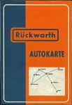 1960s Rueckwarth map of Germany